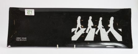 Abbey Road The Beatles Large Glass Tray: