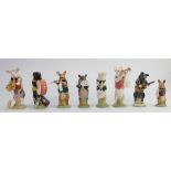 Beswick pig promenade band: to include Richard PP8, Chistopher PP9, Michael PP6, John PP1, Matthew