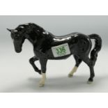 Beswick Stocky Jogging Mare 855 BCC Limited edition black colourway, boxed