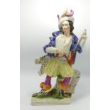 Large Staffordshire Figure Will Watch: height 37cm