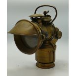 Early 20th century Joseph Lucas Ltd Acetyphote no 319 lamp, carbide lamp