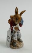 Royal Doulton Bunnykins prototype figure Cooling Off: An early example painted in a different