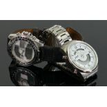 Two Pod gentlemans quartz wristwatches (2):