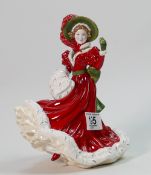 Royal Doulton Pretty Ladies Figure: Christmas Day 2005 HN4725: