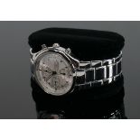 Amadeus Gentleman's Sport Chronograph wristwatch: stainless steel with box and papers.