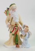 Lenox Bavarian Santa Limited Edition Pottery Figure: