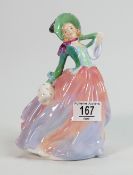 Royal Doulton Lady Figure Autumn Breezes HN1939( pink colour way):