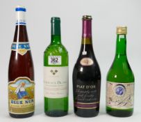 A selection of Wines & liqueurs (4)