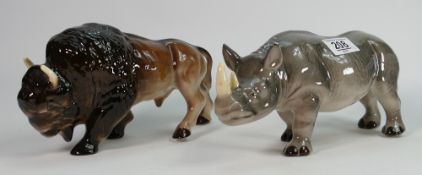 Melba Ware Rhino & Buffalo(2):