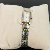 Maurice Lacroix ladies wristwatch: stainless steel with box, guarantee and paperwork.