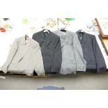 A collection of Quality Suits & Jackets to included: Daks Double breasted suit 48R jacket & 50