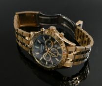 Sekonda gentleman's classique :gold plated quartz wristwatch.