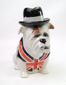 Manor Pottery large Winston Churchill British Bulldog: