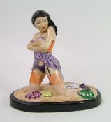 Peggy Davies Phoebe figurine: Artist original colourway 1/1 by M Jackson