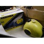 Karcher K2 jet wash: together with a floor steamer with attachments