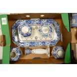 Wedgwood & Co Ltd Nita Festoon patterned Dressing table part set: