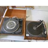 Two Garrard turntables: models SP25MK III & AT6 MK II A (2).