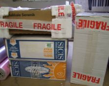 A quantity of boxed Italian floor tiles and Turkish wall tiles: