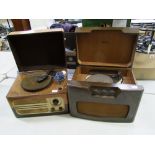 Two Radio/Turntables including Ferguson & Dynatron (2)