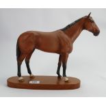 Beswick connoisseur model of Nijinsky: on wood base.