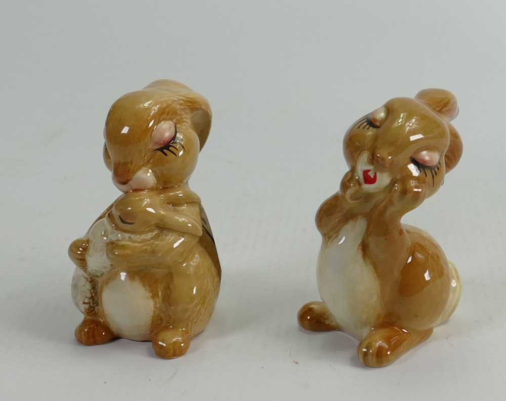 Beswick comical Rabbits: 2132 & 2131 (2)