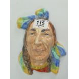 Beswick Indian wallplaque 282: