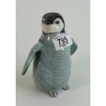 Beswick model of a penguin chick 2398: