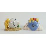 Royal Doulton Winnie the pooh clock & money bank (2):