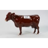 Beswick red polled cow 4111: