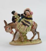 Beswick figure of children on donkey 1245: