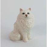 Beswick seated white persian cat 1880: