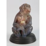 Beswick brown gloss seated monkey model 307: