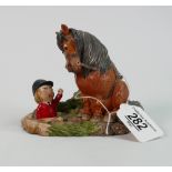 Beswick comical Studio Sculpture Thelwell: Early Bath.