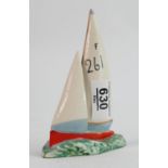 Beswick small model of a Yacht 1610: