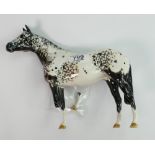 Beswick appaloosa stallion 1772: (front leg detached)