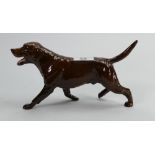 Beswick walking chocolate labrador 3062B: Collectors Club Special 1993.