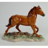 Beswick chestnut wild horse Mustang: 2007.