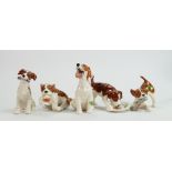 A collection of Beswick character dogs (5):