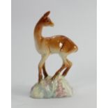 Beswick early deer on rock 696: