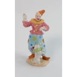 Beswick rare figure of clown with dog 1086: