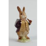 Beswick Beatrix potter figure Mr Benjamin Bunny: BP2 with pipe out.