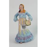 Beswick figure of lady with tambourine 1091: