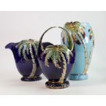 A collection of Beswick Ware Palm vases (3)