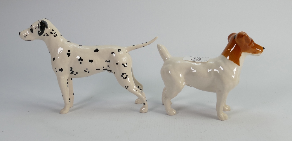 Beswick Jack Russel 2023 and Dalmatian 961 (2):