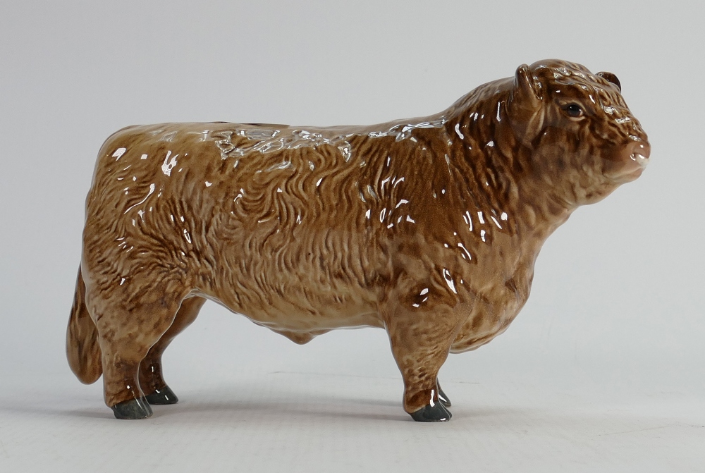 Beswick rare Dunn Galloway bull 1746C: