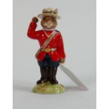 Royal Doulton Bunnykins figure Mountie: DB135, limited edition of 750.