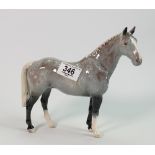 Beswick Grey Roan Hunter H260: limited edition, boxed.