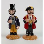 Beswick Trumpton figures: Dr Mopp and The Mayor, both boxed. (2)