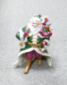 Lenox Christmas Figure Victorian Santa: height 24cm