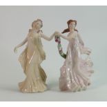 Wedgwood Spirits of the Season Figures: Rites of Spring & Winter Rhapsody(2)